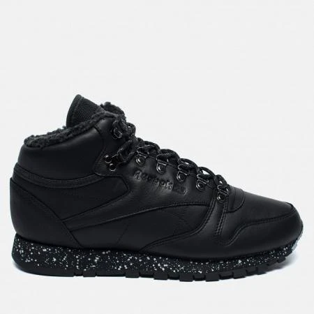 Фото Reebok Classic Leather Mid Sherpa II Perfect Split Black/Flat Grey