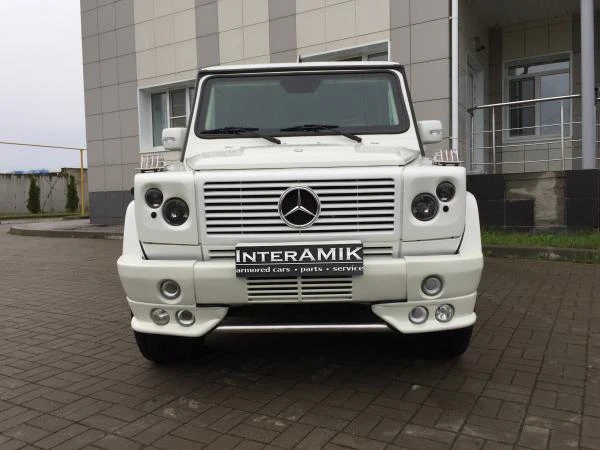 Фото Mercedes Benz G500 2002 бронированный (B6)