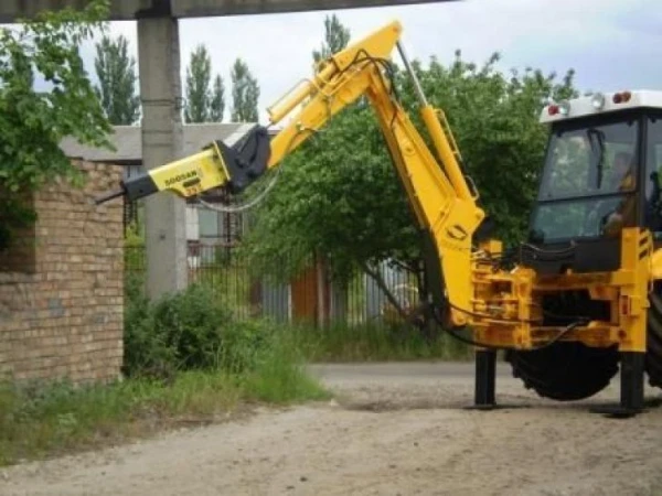 Фото Услуги гидромолота, ломаем бетон.