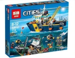 фото 02012 Lepin Корабль исследователей морских глубин