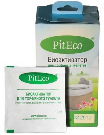 Фото Биоактиватор Piteco для торфяных туалетов 160гр. (15339)