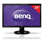 фото Монитор LED 24" (61 см) BENQ GL2450HM (9H.L7CLA.RBE), 1920x1080, TN, 16:9, DVI, HDMI, 250 cd, 2 ms, черный