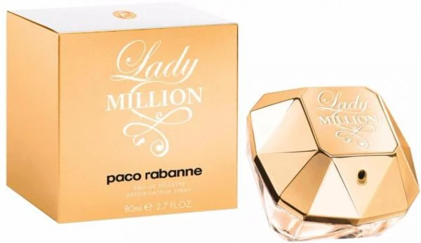 Фото Paco Rabanne Million LADY EDT 80мл Стандарт