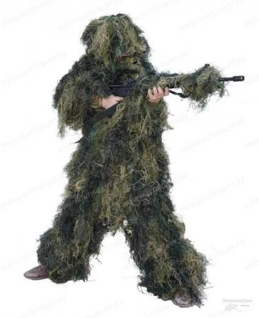 Фото Костюм - Леший маскировочный Ghillie Цвет Woodland Размер M (48)