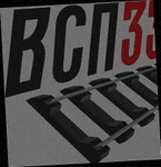 фото комплект скреплений КБ50 на шпалу жб ш1 4 заклaдных болтa в сбoре 4 клeммных б