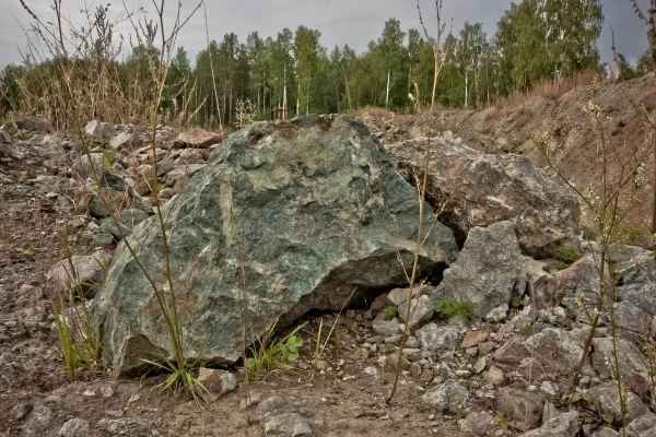 Фото Змеевик Ландшафтный камень