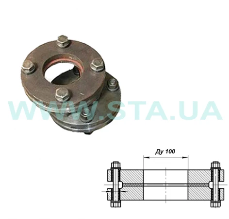 Фото Фланцы изолирующие кованные Ду100мм Ру16 ГОСТ 12820-80