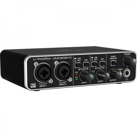 Фото Внешняя студийная звуковая карта Behringer U-PHORIA UMC202HD