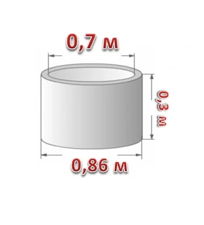 Фото Кольцо железобетонное КС 7.3