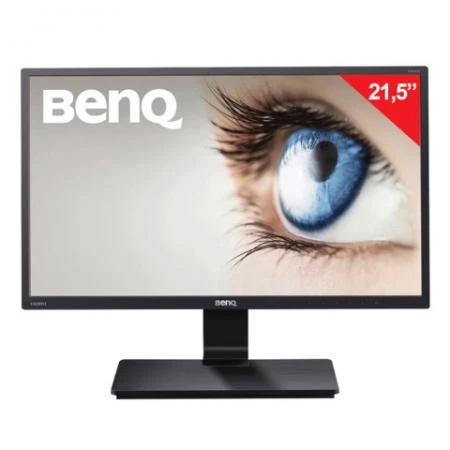 Фото Монитор LED 21,5" (55 см) BENQ, AMVA, 16:9, VGA, HDMI, 250 cd, 1920x1080, 5 ms, черный