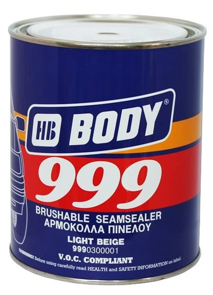 Фото Герметик Body 999 в банке св.беж (1,0кг)