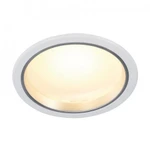 фото LED DOWNLIGHT 30/3 светильник встраиваемый с 30 SMD LED 15Вт (16Вт), 3000K, 1200lm, 100°, белый | 160441 SLV