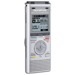 фото Диктофон OLYMPUS WS-832, 4 Gb, PCM (WAV)/MP3/WMA, время записи 1000 ч, серый