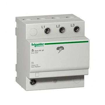 Фото УСТ. ЗАЩ. ОТ ИМП. ПЕРЕН. PF 40КА 3П 230/400В | код. 16374 | Schneider Electric