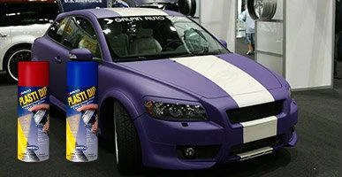 Фото Жидкое стекло Plasti Dip для автомобиля