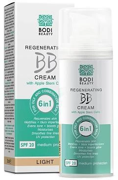 Фото Регенерирующий BB крем 6 в 1 для жирной и смешанной кожи Light 1 Боди-Д 30 ml