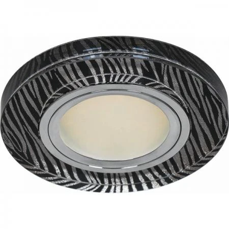 Фото Светильник встраиваемый 15LED*2835 SMD MR16 50W G5.3 черный-белый серебро 8383-2; 28583