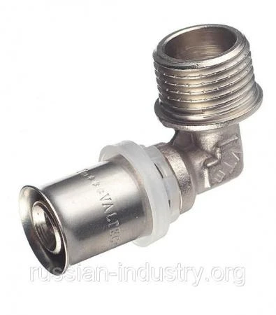 Фото Угол 16(пресс) х 1/2" нар(ш) Valtec