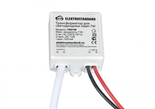 Фото Трансформатор для питания светодиодных ламп TR07W; a026232 ELEKTROSTANDARD