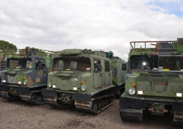 Фото Hagglunds Bv206 Гусеничный вездеход (Ford бензин)