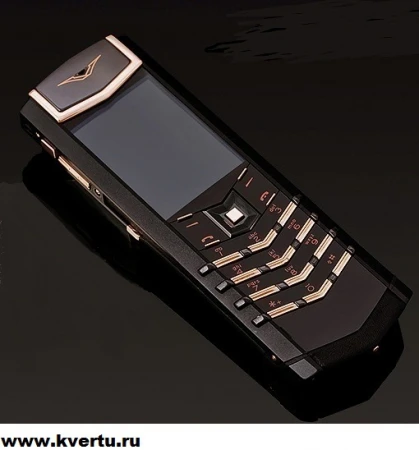 Фото VERTU SIGNATURE S DESING BLACK RED GOLD