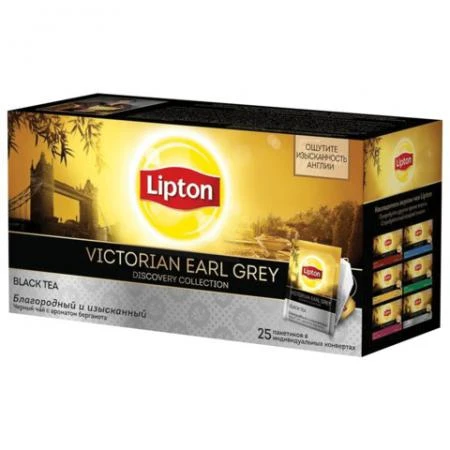 Фото Чай LIPTON (Липтон) Discovery "Victorian Earl Grey"