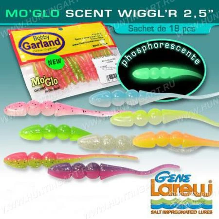 Фото Силиконовая приманка Bobby Garland Scent Wiggl’R 2,5