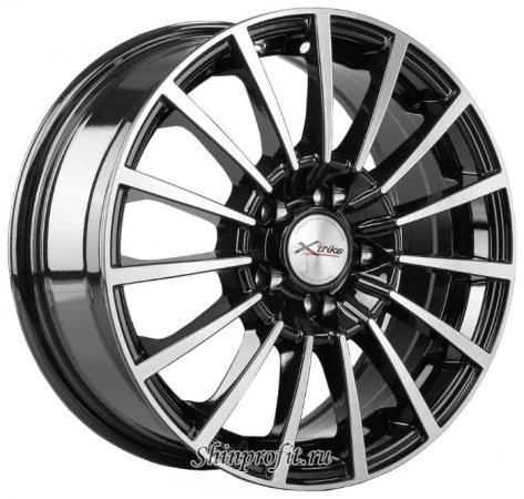 Фото X-trike X-106 6.5x15/5x110 D65.1 ET35 BK/FP