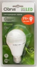 Фото Светодиодная лампа Clarus LED Classic A60-N 7W, E27, 220-240V, 4100K