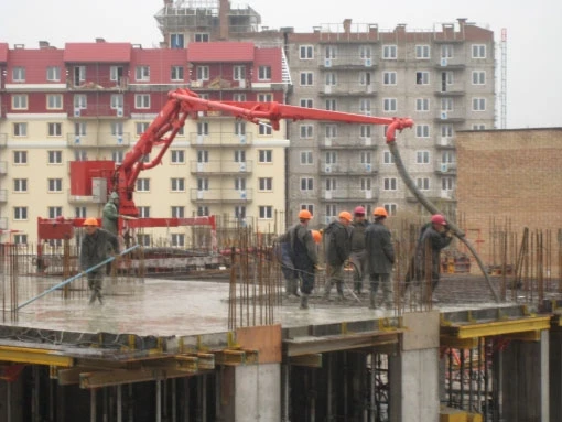 Фото Аренда стационарных бетононасосов