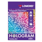 фото Дизайн-бумага LOMOND с голографическими эффектами ("блеск"), А4, 260 г/м2, 10 листов, односторонняя