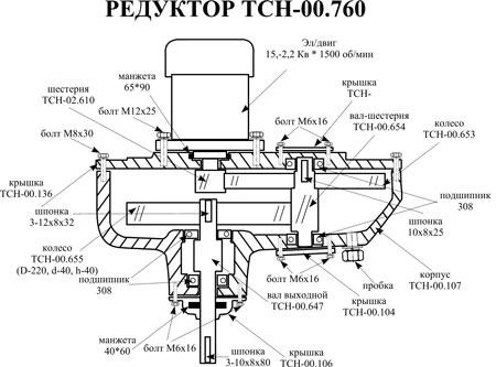 Фото Редуктор тсн 00.760