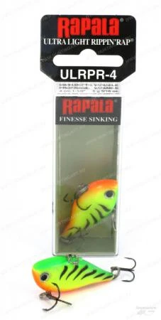 Фото Воблер Rapala Ultra Light Rippin Rap