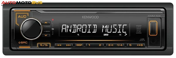 Фото Автомобильная магнитола Kenwood KMM-104AY 4×50Вт