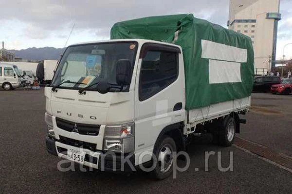 Фото Грузовик бортовой тентованный MITSUBISHI CANTER кузов FBA00 год выпуска 2011 грузопод 1,5 тн пробег 33 т.км