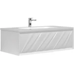 фото Marka One У73575 Тумба Glace 100П 1 в.я. White (верх)