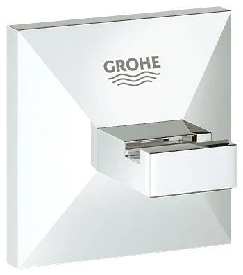 Фото GROHE Allure Brilliant 40498 000 крючок для халатов (хром) | интернет-магазин сантехники Santehmag.ru