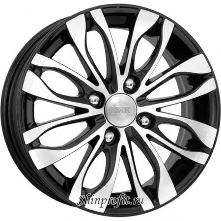 Фото K&amp;K Канзаши 5.5x14/4x108 D63.35 ET38 Алмаз чёрный