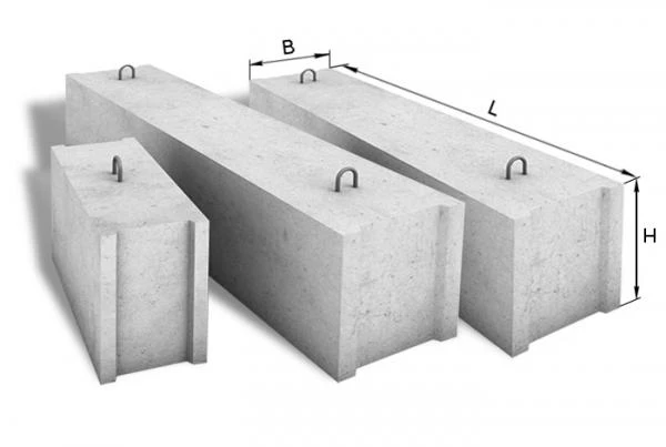 Фото Фундаментный блок ФБС 1,2х0,3х0,6.