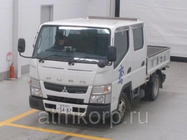 Фото Грузовик двухкабинник бортовой MITSUBISHI CANTER кузов FBA00 год выпуска 2012 грузопод 1,5 тн пробег 51 т.км