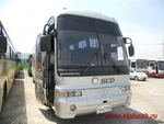 фото Туристический автобус Hyundai AeroExpress HI-CLASS серебристый 2008 год.