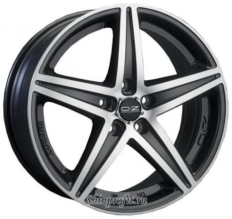 Фото OZ Racing Energy 7.5x16/5x112 D75 ET35 Matt Black Diamond Cut