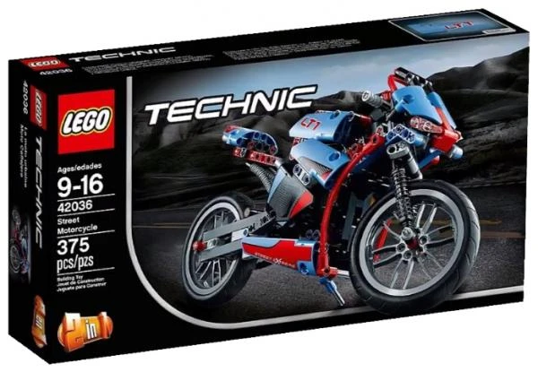 Фото Lego Дания Конструктор Lego Technic 42036 Street Motorcycle (Лего 42036 Стритбайк)