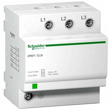 Фото IPRF1 12.5r ОПН 3-ПОЛЮСНЫЙ КЛАСС 1+2 | код. A9L16633 | Schneider Electric