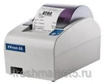 фото Принтер документов FPrint-55 для ЕНВД. Белый. RS+USB