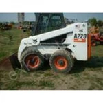 фото Гидробур для мини-погрузчика Bobcat A220