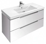 фото Villeroy &amp; Boch Тумба с раковиной Villeroy &amp; Boch Subway A697 2.0 100 белая