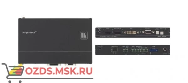 Фото SID-X1N: Передатчик сигнала DisplayPort/DVI-D/DisplayPort/VGA по витой паре DGKat и панель управления коммутатором Step-In