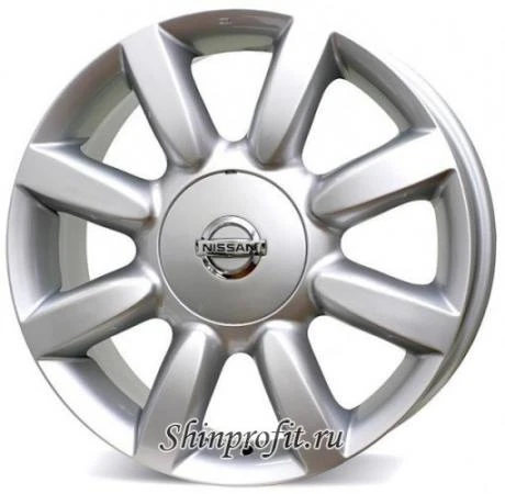 Фото Replica 804 Nissan 7x17/5x114.3 D66.1 ET50 Silver