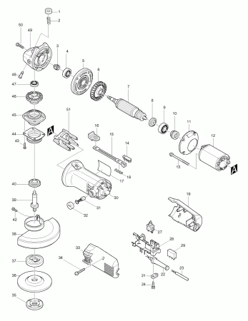 Фото Штифт Makita 9542 фиксатора шпинделя мет.